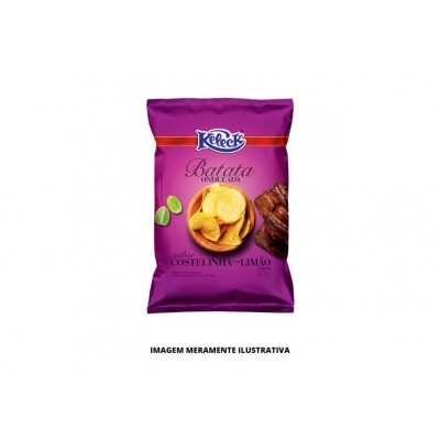 BATATA - KELECK - 30g - ONDA COSTELINHA C/ LIMAO - CX14